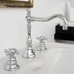 Wash basin tap Deck-mounted dual-level L size material: Brass With push-open waste set, color: Chrome surface: Glossy Deck-mounted Wash basin tap Deck-mounted dual-level L size material: Brass With push-open waste set, color: Chrome surface: Glossy Deck-mounted