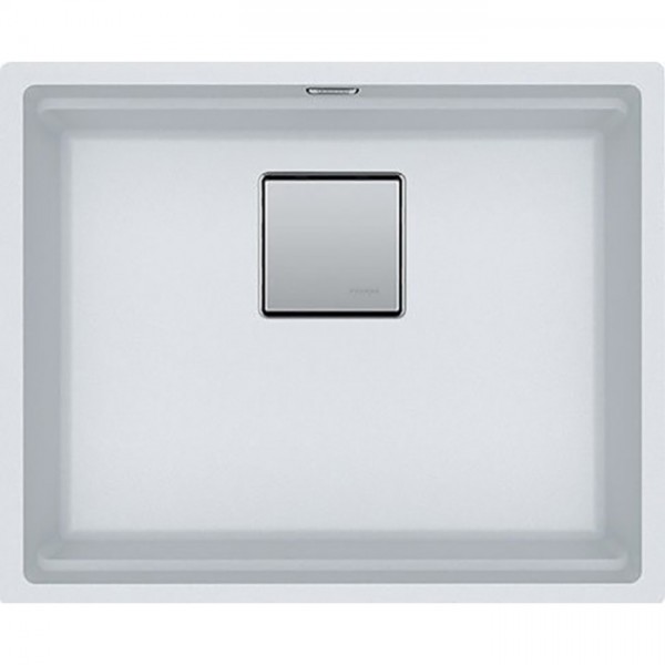 Sink Granite 52x42 free Undermount 1 bowl Polar White, color: White Granite