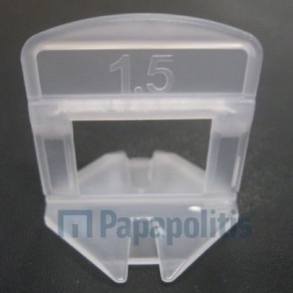 Αποστάτης ευθυγράμμισης, 1,5mm, (1 σακουλάκι 100 τεμ.) Ταυ, Υψιλον, Σφήνες Αποστάτης ευθυγράμμισης, 1,5mm, (1 σακουλάκι 100 τεμ.) Ταυ, Υψιλον, Σφήνες
