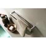 Towel 30cm Fixed material: Brass single, color: Chrome surface: Glossy Towel rails