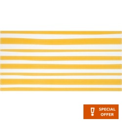 Decor tile 25x50 Spain 1st choice 1-Lineas, hue: Yellow