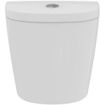 Καζανάκι χαμηλής πίεσης (ΧΠ) 2 λειτουργιών, παροχή πυθμένα, χρώμα: Λευκό Χαμηλής πίεσης