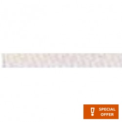 Border (listello) 1,5x12 Italy 1st choice Est rettificato surface: Glossy, hue: White Tile Liners (Listello)-Decore