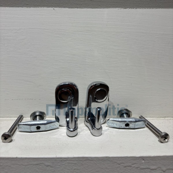 Hinges (connection set toilet-seat) Toilet seat hinges Hinges (connection set toilet-seat) Toilet seat hinges