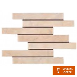 Τουβλάκι 20x20 Ιταλίας Α’ διαλογής επιφάνεια: Ματ Toscana, Muretto (3x20), απόχρωση: Μπεζ Τουβλάκια