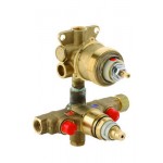 Shower tap Wall-mounted concealed part 2 way