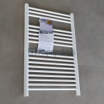 Heated towel rack 50x80 material: Copper, color: White surface: Glossy Heated towel rails Heated towel rack 50x80 material: Copper, color: White surface: Glossy Heated towel rails