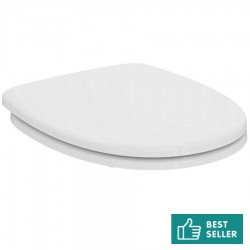 Toilet-seat, style: Wrapover, color: White Toilet seats & covers