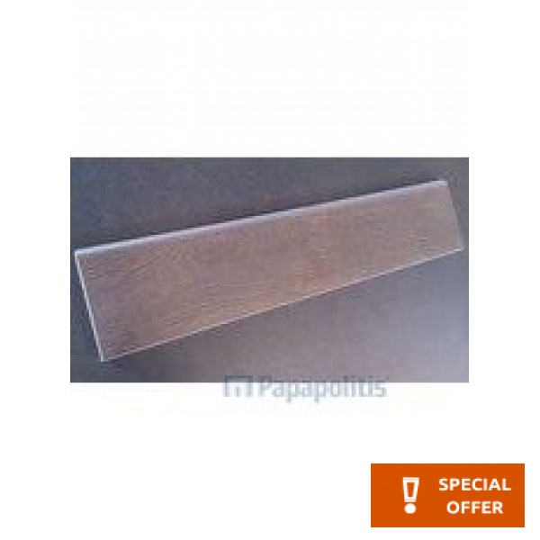 Skirting board 10x45 Italy 1st choice rettificato surface: Matt, hue: Brown Baseboards
