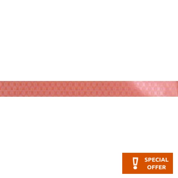 Border (listello) 4x40 Italy 1st choice surface: Glossy, hue: Red Tile Liners (Listello)-Decore