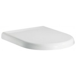 Toilet-seat soft closing, style: Wrapover, color: White Toilet seats & covers