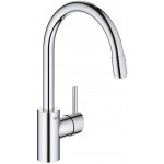 Kitchen tap Deck-mounted material: Brass with shower, color: Chrome surface: Glossy Deck-mounted Kitchen tap Deck-mounted material: Brass with shower, color: Chrome surface: Glossy Deck-mounted