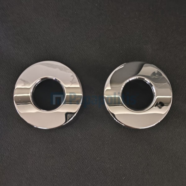 Grip cap material: Brass, color: Chrome Chrome flanges Grip cap material: Brass, color: Chrome Chrome flanges