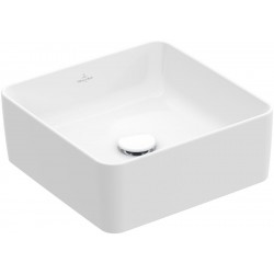 Νιπτήρας ελευθέρας τοποθέτησης 38x38x14,5 από πορσελάνη χωρίς οπή  χωρίς υπερχείλιση, χρώμα: Λευκό επιφάνεια: Γυαλιστερή