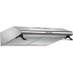 Απορροφητήρας επίτοιχος 60cm 90 W με 2 μοτέρ, χρώμα: Χρωμέ Απορροφητήρες επίτοιχοι