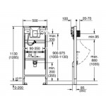 Insertion fitting kit  for urinal Parts