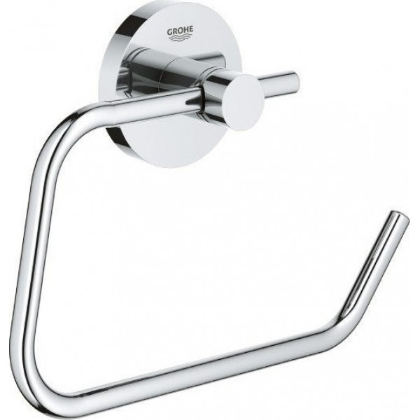 Paper holder ring style material: Brass, color: Chrome surface: Glossy Toilet paper holders