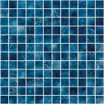 Ψηφίδα πισίνας 2,5x2,5 Ισπανίας, σχήμα: Τετράγωνο Α’ διαλογής, απόχρωση: Μπλε Ψηφίδες