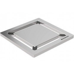Σχάρα από inox 8x8, χρώμα: Χρωμέ Σχάρες ντουζιέρας