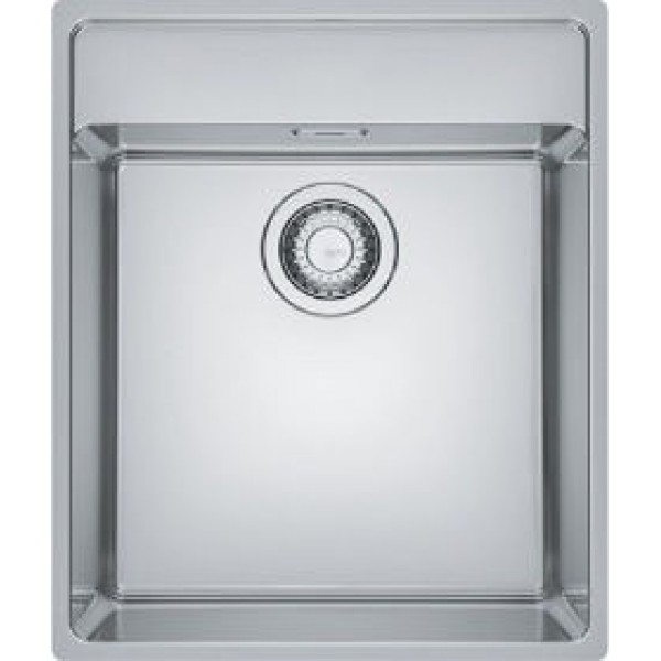 Νεροχύτης ανοξείδωτος 43x51 από inox επιφάνεια: Βουρτσισμένη χωρίς πάγκο ένθετος με λεπτό προφίλ (Slim top) / ένθετος με συνεπίπεδο προφίλ (Flushmount) 1 γούρνα, χρώμα: Χρωμέ Νεροχύτης ανοξείδωτος 43x51 από inox επιφάνεια: Βουρτσισμένη χωρίς πάγκο ένθετος με λεπτό προφίλ (Slim top) / ένθετος με συνεπίπεδο προφίλ (Flushmount) 1 γούρνα, χρώμα: Χρωμέ