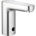 Wash basin tap Deck-mounted electronic material: Brass Without waste Μ size 220V, color: Chrome surface: Glossy Deck-mounted Wash basin tap Deck-mounted electronic material: Brass Without waste Μ size 220V, color: Chrome surface: Glossy Deck-mounted