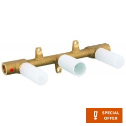 Wash basin tap Wall-mounted - concealed part 2 Handle Wall-mounted - concealed part