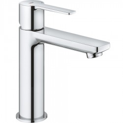 Μπαταρία νιπτήρος επικαθήμενη αναμεικτική από ορείχαλκο χωρίς βαλβίδα New S-Size, χρώμα: Χρωμέ επιφάνεια: Γυαλιστερή Επικαθήμενες