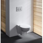 Flush wall plates for concealed cistern dual flush valve material: ABS Mechanical with string, color: White surface: Matt Flush plates Flush wall plates for concealed cistern dual flush valve material: ABS Mechanical with string, color: White surface: Matt Flush plates