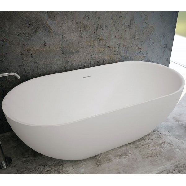 Μπανιέρα ελευθέρας τοποθέτησης 150x76x53 από solid surface επιφάνεια: Ματ, χρώμα: Λευκό χωρίς λαβές Ελευθέρας τοποθέτησης Μπανιέρα ελευθέρας τοποθέτησης 150x76x53 από solid surface επιφάνεια: Ματ, χρώμα: Λευκό χωρίς λαβές Ελευθέρας τοποθέτησης