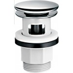 Waste Valve pop-up for wash basin With overflow material: Brass surface: Glossy, color: Chrome Waste Valve pop-up for wash basin With overflow material: Brass surface: Glossy, color: Chrome