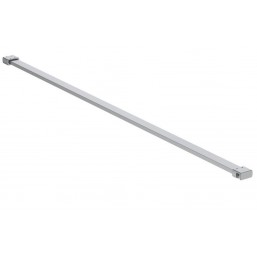 Bracing bracket vertical for shower enclosure material: Brass, color: Chrome