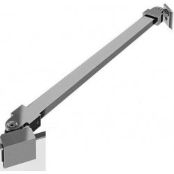 Βραχίονας 60-110cm, καμπίνας από ορείχαλκο, χρώμα: Χρωμέ Βραχίονες καμπίνας ντουζιέρας