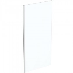 Καμπίνα ντουζιέρας ευθύγραμμη 100x195 6mm σταθερή κρύσταλλο διαφανές επιφάνεια: Γυαλιστερή, χρώμα: Χρωμέ