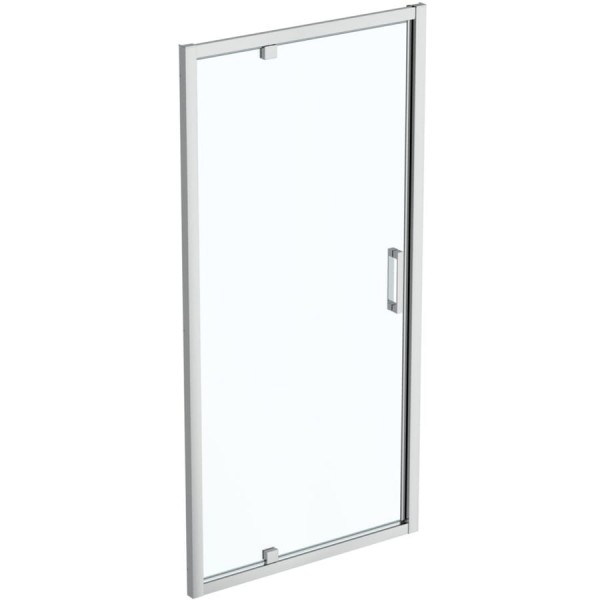 Shower enclosure Linear 100x195 6mm opening transparent crystal surface: Glossy, color: Chrome Linear Shower enclosure Linear 100x195 6mm opening transparent crystal surface: Glossy, color: Chrome Linear