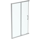 Shower enclosure Linear 120x195 6mm sliding transparent crystal surface: Glossy, color: Chrome Linear Shower enclosure Linear 120x195 6mm sliding transparent crystal surface: Glossy, color: Chrome Linear
