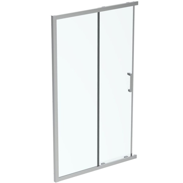 Shower enclosure Linear 120x195 6mm sliding transparent crystal surface: Glossy, color: Chrome Linear Shower enclosure Linear 120x195 6mm sliding transparent crystal surface: Glossy, color: Chrome Linear
