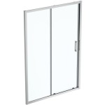 Shower enclosure Linear 140x195 6mm sliding transparent crystal surface: Glossy, color: Chrome Linear Shower enclosure Linear 140x195 6mm sliding transparent crystal surface: Glossy, color: Chrome Linear
