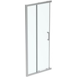 Shower enclosure Linear 85x195 6mm sliding transparent crystal surface: Glossy, color: Chrome Linear Shower enclosure Linear 85x195 6mm sliding transparent crystal surface: Glossy, color: Chrome Linear