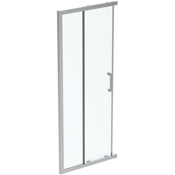 Shower enclosure Linear 85x195 6mm sliding transparent crystal surface: Glossy, color: Chrome Linear Shower enclosure Linear 85x195 6mm sliding transparent crystal surface: Glossy, color: Chrome Linear