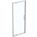 Shower enclosure Linear 90x195 6mm opening transparent crystal surface: Glossy, color: Chrome Linear