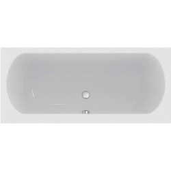 Μπανιέρα ορθογώνια 180x80 από ακρυλικό Duo, χρώμα: Λευκό χωρίς λαβές επιφάνεια: Γυαλιστερή
