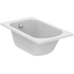 Bathtub Rectangular 120x70 material: Acrylic, color: White no grab bars surface: Glossy Rectangular