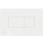 Flush wall plates for concealed cistern dual flush valve material: ABS Pneumatic, color: White surface: Glossy Flush plates Flush wall plates for concealed cistern dual flush valve material: ABS Pneumatic, color: White surface: Glossy Flush plates