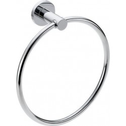 Towel ring closed material: Brass, color: Chrome surface: Glossy