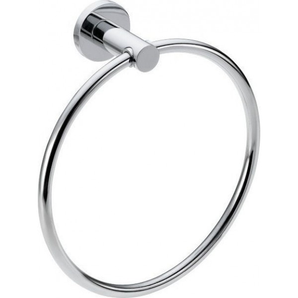 Towel ring closed material: Brass, color: Chrome surface: Glossy Towel rings