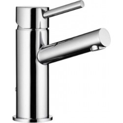 Wash basin tap Deck-mounted material: Brass mixer With pop-up waste set Μ size, color: Chrome surface: Glossy Deck-mounted