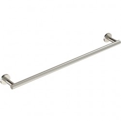 Πετσετοθήκη 60cm nickel mat σταθερή από ορείχαλκο μονή, χρώμα: Χρωμέ επιφάνεια: Ματ