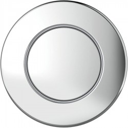 Flush wall plates for concealed cistern material: ABS Pneumatic single flush valve, color: Chrome surface: Glossy Flush plates