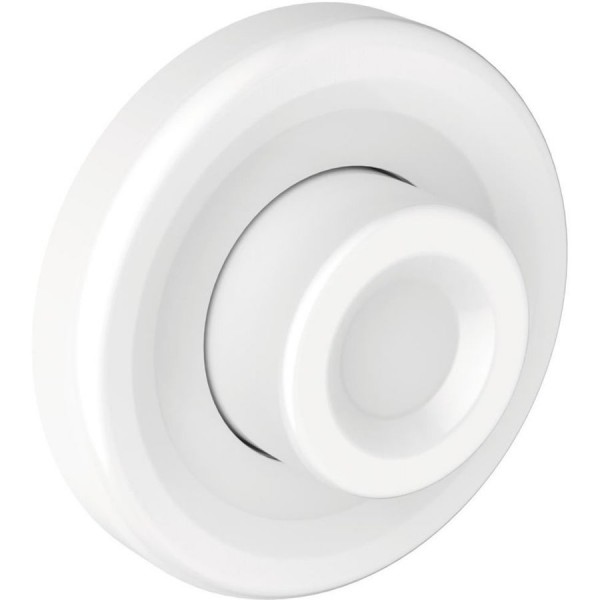 Flush wall plates for concealed cistern material: ABS Pneumatic single flush valve, color: White surface: Glossy Flush plates