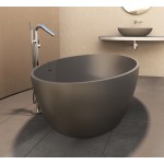 Μπανιέρα ελευθέρας τοποθέτησης 180x88x55 από solid surface επιφάνεια: Ματ, χρώμα: Γκρι χωρίς λαβές Ελευθέρας τοποθέτησης Μπανιέρα ελευθέρας τοποθέτησης 180x88x55 από solid surface επιφάνεια: Ματ, χρώμα: Γκρι χωρίς λαβές Ελευθέρας τοποθέτησης
